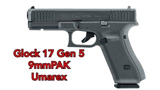 Lizensierter Glock 17 Schreckschuss Nachbau Umarex G17 GEN5 Produktvideo Review [upl. by Jarek]