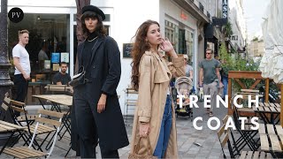 How to Style a Trench Coat Like a Parisian  Parisian Vibe [upl. by Nytsua598]