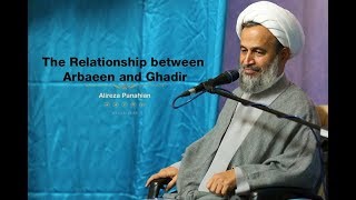 The Relationship between Arbaeen and Ghadir  Alireza Panahian [upl. by Atteloiv]