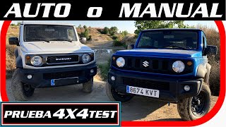 🔥⚙️¿Cambio Automático o Manual 🚙 ¿Cual es mejor Suzuki Jimny 2021 prueba off road Manual vs Auto [upl. by Balcke484]