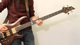 Type O Negative  Anesthesia bass cover [upl. by Jazmin588]