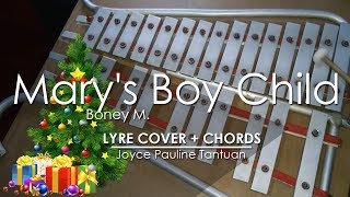 Marys Boy Child  Boney M  Lyre Cover [upl. by Sholem]