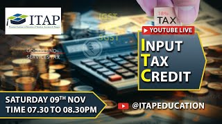 Input Tax credit [upl. by Enneicul]