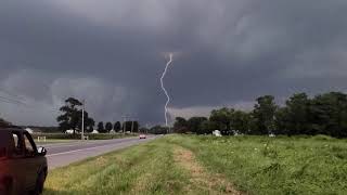 Severe thunderstorm Bridgeville Delaware 932020 [upl. by Osric569]