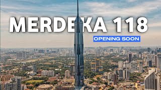 Merdeka 118 Worlds 2nd Tallest Building Ready to Open [upl. by Etessil]