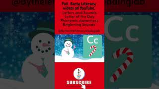 Winter themed letterssounds video Subscribe for more bytheletterliteracyreadinglab [upl. by Timms788]