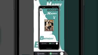 😱Birthday Story Ideas Instagram 😍Instagram Birthday Story Ideas  Birthday story ideas shortsfeed [upl. by Eyllek]