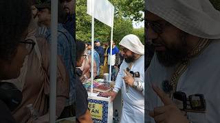 Shahada At Speakers Corner Sam Dawah [upl. by Cynthea921]