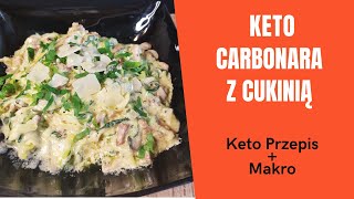 Keto Carbonara Przepis Z Cukinią  Aneta Florczyk [upl. by Rattray]