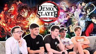 DEMON SLAYER SEASON 4 BEGINSDemon Slayer 4x1  ReactionReview [upl. by Elleinad482]