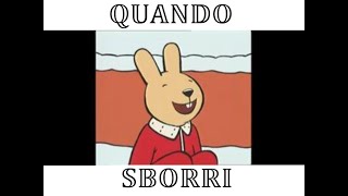 QUANDO SBORRI  QUANDO NON SBORRI [upl. by Ayk]