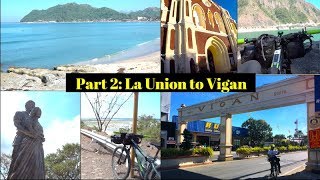 Manila to Pagudpud Part 2  La Union to Vigan [upl. by Oirretno885]