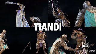 Tiandi All Executions– For Honor [upl. by Xonk]