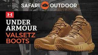 Under Armour Valsetz Boots now at Safari Outdoor® [upl. by Lekym]