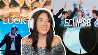 REACTION TO GOT7 LOOK and ECLIPSE  plus LIVE versions [upl. by Cozza532]