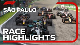 Race Highlights  2022 Sao Paulo Grand Prix [upl. by Assetal]