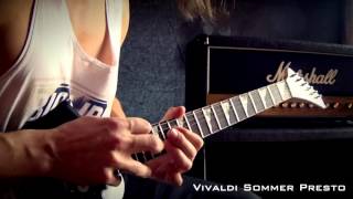 Vivaldi Summer Presto Storm  Metal Cover [upl. by Qooraf704]