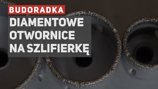 Wiercenie szlifierką otworów w płytkach [upl. by Lustick949]