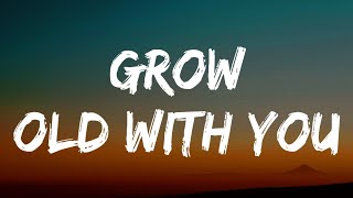 Brent Morgan  Grow Old With You Lyrics [upl. by Birkle534]