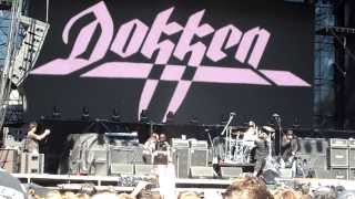 Dokken  Live MONSTER OF ROCK 2013 Pt01 [upl. by Eirahcaz]