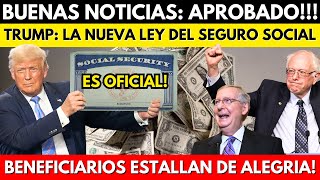 APROBADO POR EL CONGRESO BUENAS NOTICIAS DEL SEGURO SOCIAL BENEFICIARIOS CELEBRAN EN TODO EEUU [upl. by Eidassac808]