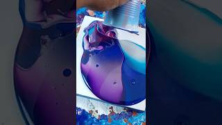 BOOM Magic 💫 oddlysatisfying acrylicpouring fluidart [upl. by Vesta]