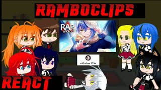 DxD React ao Rap do Rimuru anime reaction [upl. by Neau475]