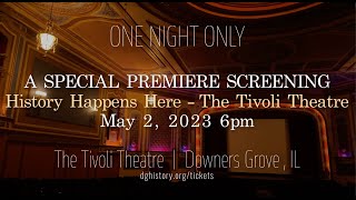 History Happens Here The Tivoli Theatre  Trailer [upl. by Nosnev]