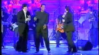 Andrea Mingardi amp The Blues Brothers Band  E la musica  Sanremo 2004m4v [upl. by Cristobal841]