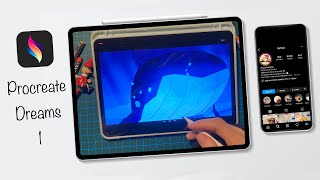 PROCREATE DREAMS TÜRKÇE 1 Animasyon yapımı [upl. by Verney]