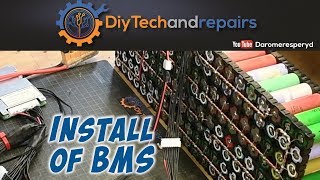 Installing a smart BMS on a 14s LiIon battery pack [upl. by Sula]