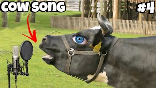 FUNNY COW DANCE 4  Cow Song amp Cow Videos 2023  New Cow dance  funny dancing gay  cowvideos [upl. by Whale]