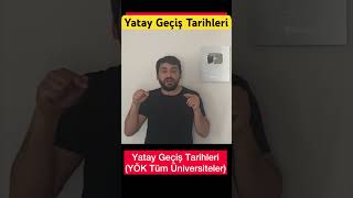 YATAY GEÇİŞ TARİHLERİ 2024 MYP İLE YATAY GEÇİŞ amp ORTALAMA İLE YATAY GEÇİŞ yataygeçiş myp agno [upl. by Ahsii839]