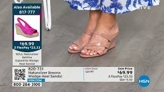 Naturalizer Breona Wedge Heel Sandal [upl. by Dulla783]