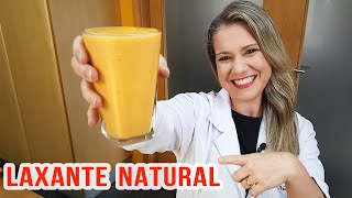 PODEROSO LAXANTE NATURAL para BARRIGA INCHADA e INTESTINO PRESO [upl. by Eidnarb]