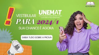 VESTIBULAR UNEMAT MEDICINA 2024  Quer entrar em Medicina na faculdade pública Assista o vídeo [upl. by Jallier18]