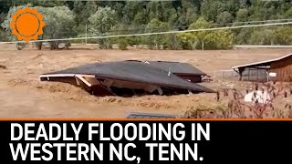 Deadly Catastrophic Flooding in NC amp TN [upl. by Narih343]