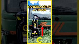 SANDBLASTING A TRUCK [upl. by Denie]