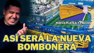 🔥ASI SERA LA NUEVA BOMBONERA PARA 80 MIL ESPECTADORES  TODOS LOS DETALLES DEL PROYECTO DE RIQUELME🔥 [upl. by Nnahsal]