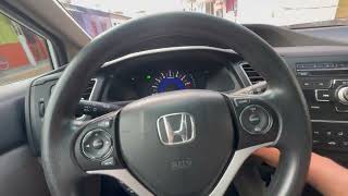 Honda Civic 2015 Chip 47G Como programar llave adicional [upl. by Race]