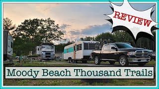 CAMPGROUND REVIEW  Moody Beach Thousand Trails  Wells ME [upl. by Eenel]