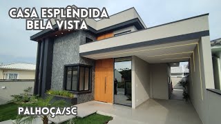 Casa no bairro Bela Vista em Palhoça com acabamento esplêndido [upl. by Karlyn410]