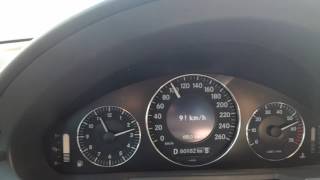 Mercedes E500 W211 acceleration [upl. by Warren]