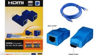 HDMI Extender 30 mtr [upl. by Namzzaj]