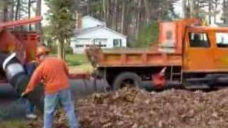 Leaf Vacuum Service Clifton Knolls Clifton Park NY [upl. by Anigal]