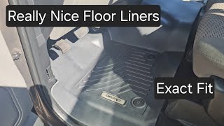 Oedro Floor Liners  2015  2024 F150 Covers Center Hump Between seats on NON Flow Through Consoles [upl. by Amyas330]