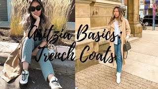 Aritzia Basics Trench Coats [upl. by Cummings]