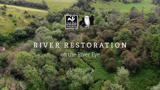 River restoration on the River Eye [upl. by Freytag]