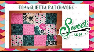 🍽️ Tovaglietta per la colazione  Patchwork facile  Tutorial  Tovaglietta americana [upl. by Milissa480]