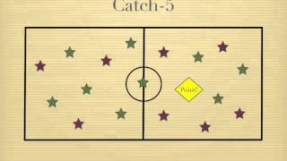 Physical Education Games  Catch5 [upl. by Ronnholm677]